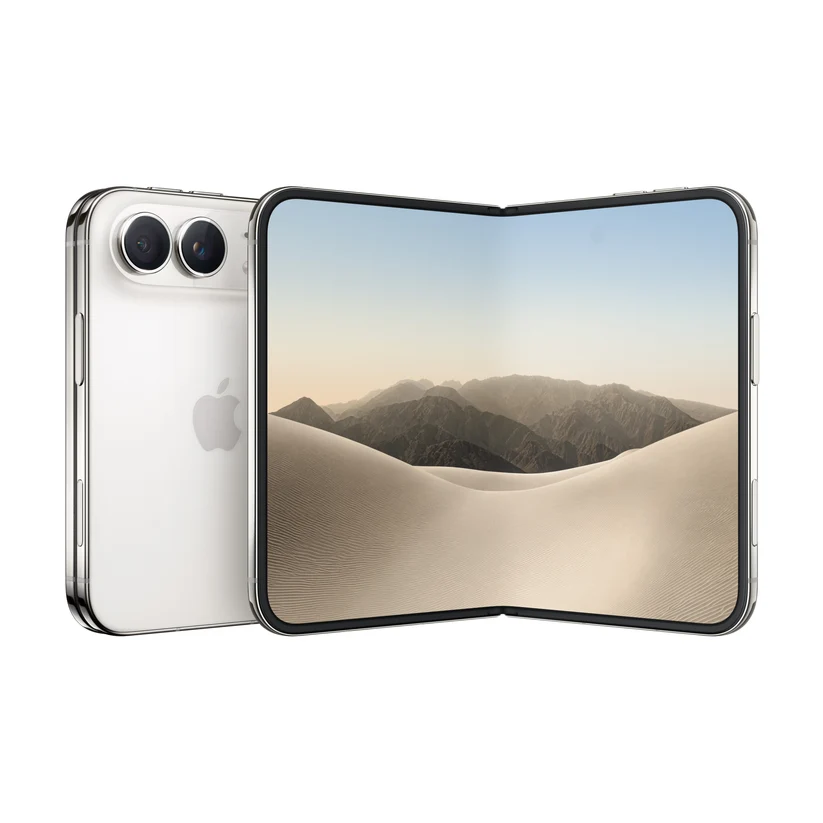 iPhone Duo, unfolded